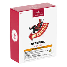 Load image into Gallery viewer, Marvel Deadpool It&#39;s a Sign! Ornament With Light
