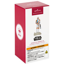 Load image into Gallery viewer, Star Wars: Revenge of the Sith™ Execute Order 66 Ornament With Light and Sound
