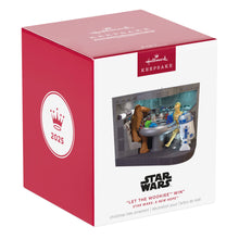 Load image into Gallery viewer, Star Wars: A New Hope™ &quot;Let the Wookiee™ Win&quot; Ornament With Video, Light and Sound
