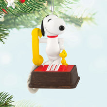 Load image into Gallery viewer, Peanuts® 75th Anniversary Hello, Snoopy! Ornament With Sound
