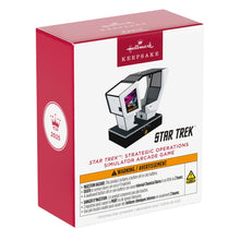 Load image into Gallery viewer, Star Trek™: Strategic Operations Simulator Arcade Game Ornament With Light and Sound
