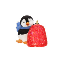 Load image into Gallery viewer, Mini Petite Penguins A Gumdrop Greeting Ornament, 0.86&quot;
