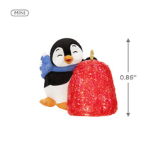 Load image into Gallery viewer, Mini Petite Penguins A Gumdrop Greeting Ornament, 0.86&quot;
