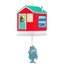 Load image into Gallery viewer, Mini Fishing for Fun Ornament With Light, 1.39&quot;
