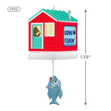 Load image into Gallery viewer, Mini Fishing for Fun Ornament With Light, 1.39&quot;
