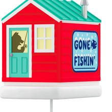 Load image into Gallery viewer, Mini Fishing for Fun Ornament With Light, 1.39&quot;
