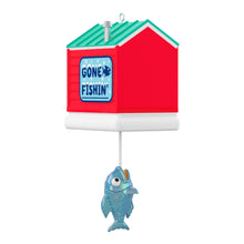 Load image into Gallery viewer, Mini Fishing for Fun Ornament With Light, 1.39&quot;
