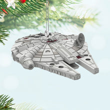 Load image into Gallery viewer, Mini Star Wars™ Millennium Falcon™ Ornament, 0.43&quot;
