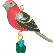 Load image into Gallery viewer, Mini Pine Grosbeak Ornament, 1"
