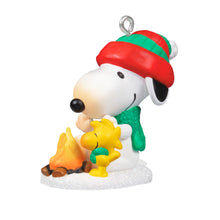 Load image into Gallery viewer, Mini Peanuts® Winter Fun With Snoopy Ornament, 1.02&quot; - 27th in the Winter Fun with Snoopy Series
