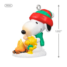 Load image into Gallery viewer, Mini Peanuts® Winter Fun With Snoopy Ornament, 1.02&quot; - 27th in the Winter Fun with Snoopy Series
