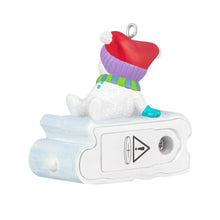 Load image into Gallery viewer, Mini A Snowy 2026 Ornament With Light, 1.25"
