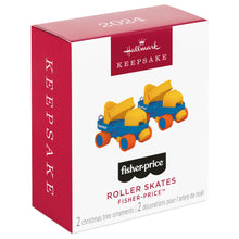 Load image into Gallery viewer, Mini Fisher-Price™ Roller Skates Ornaments, Set of 2
