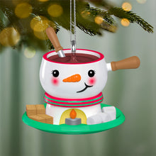 Load image into Gallery viewer, Mini Festive Fondue Ornament, 1"
