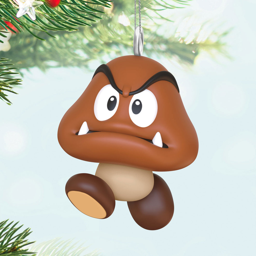 Mini Nintendo Super Mario™ Goomba Ornament