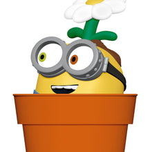 Load image into Gallery viewer, Mini Minions Bob's Flower Power Ornament, 1.25"
