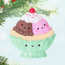 Load image into Gallery viewer, Mini Two Scoops of Fun Ornament
