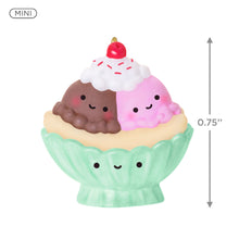 Load image into Gallery viewer, Mini Two Scoops of Fun Ornament
