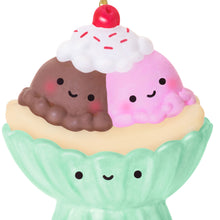 Load image into Gallery viewer, Mini Two Scoops of Fun Ornament
