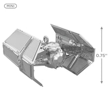 Load image into Gallery viewer, Mini Star Wars™ Darth Vader&#39;s TIE Fighter™ Ornament
