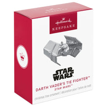 Load image into Gallery viewer, Mini Star Wars™ Darth Vader&#39;s TIE Fighter™ Ornament
