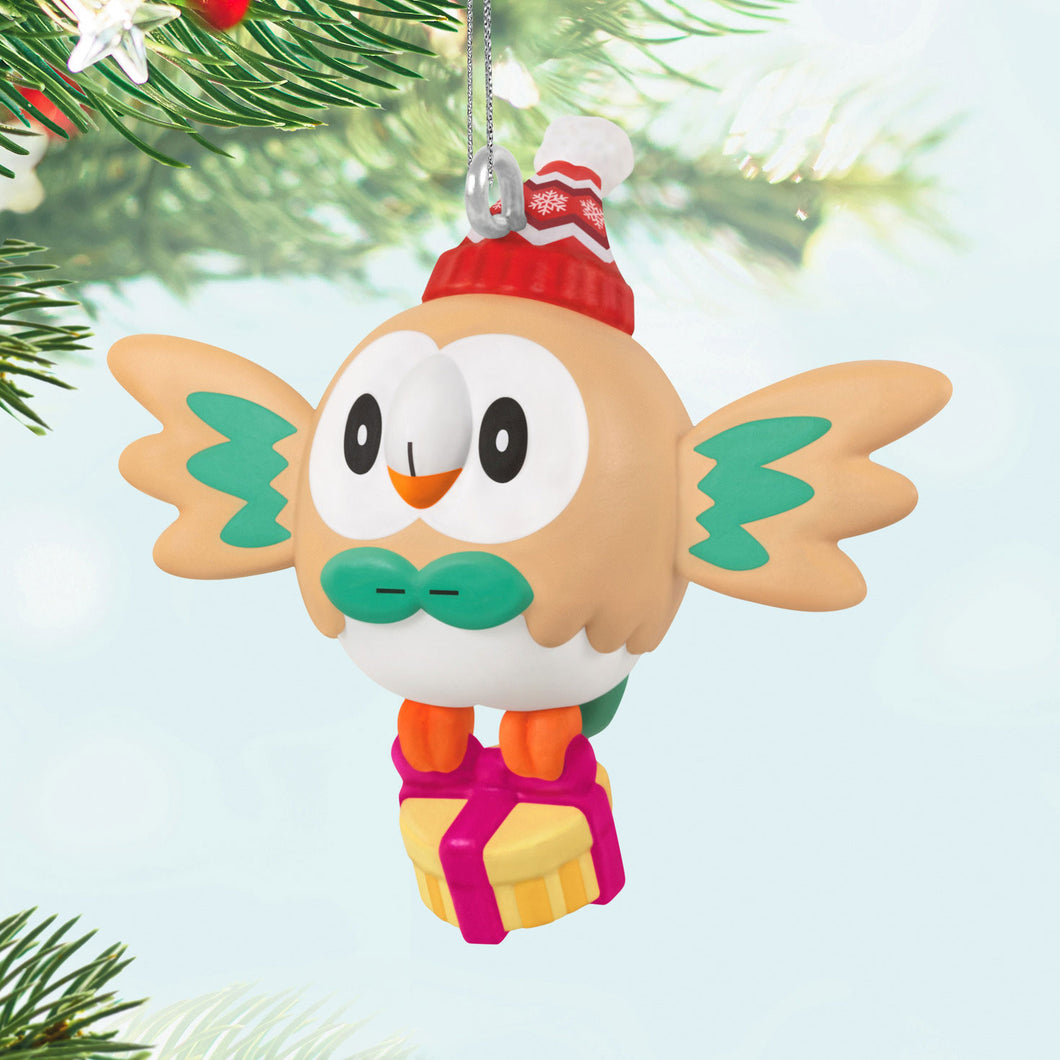 Mini Holiday Rowlet Pokémon