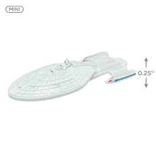 Load image into Gallery viewer, Mini Star Trek™: Voyager U.S.S. Voyager Ornament, 0.25&quot;
