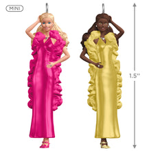 Load image into Gallery viewer, Mini Superstar Barbie™ and Superstar Christie™ Ornaments, Set of 2
