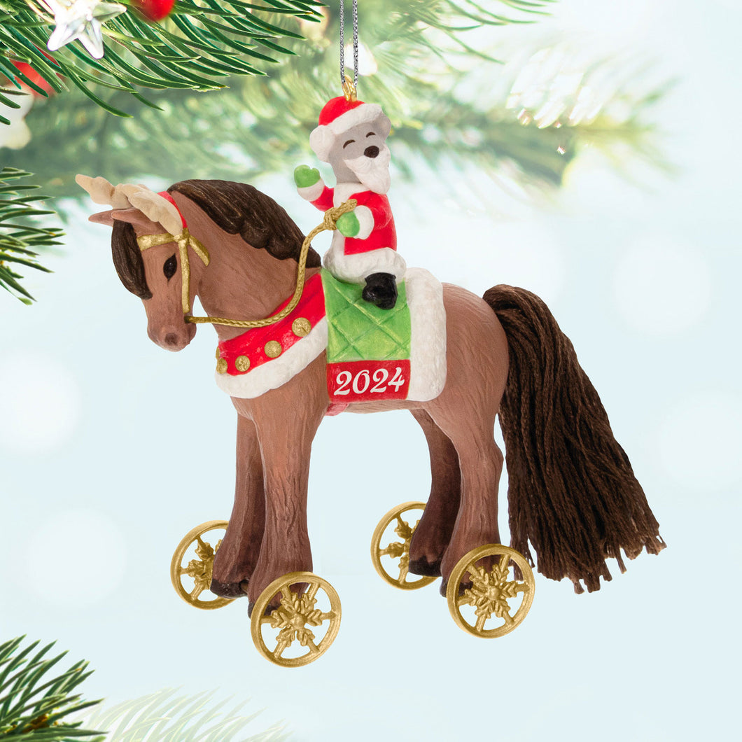 A Pony for Christmas 2024 Ornament - 27th in the A Pony for Christmas  Series