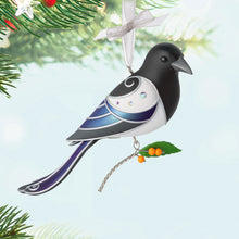Load image into Gallery viewer, The Beauty of Birds Black-Billed Magpie Ornament
