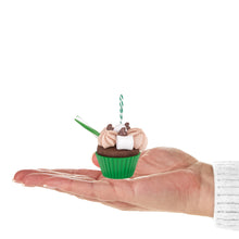 Load image into Gallery viewer, Christmas Cupcakes Cup of Cocoa Ornament -  15th in the Christmas Cupcakes Series

