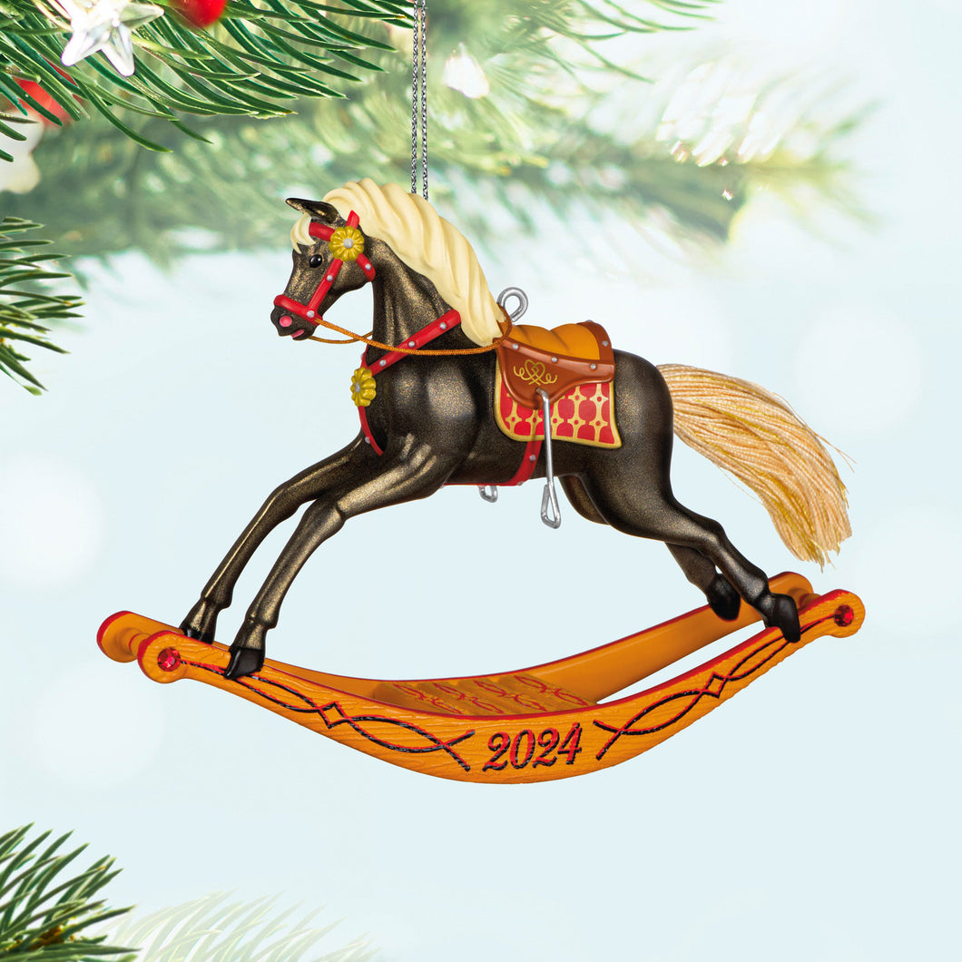 Rocking Horse Memories 2024 Ornament - 5th in the Rocking Horse Memories Series