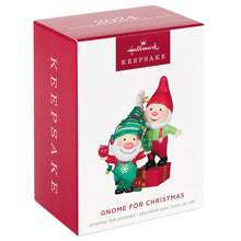 Load image into Gallery viewer, Gnome for Christmas Ornament- 4th in the Gnome for Christmas Series
