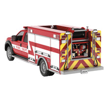 Load image into Gallery viewer, Fire Brigade 2011 Ford F-550 Fire Engine 2024 Ornament With Light -  22nd in the Fire Brigade Series
