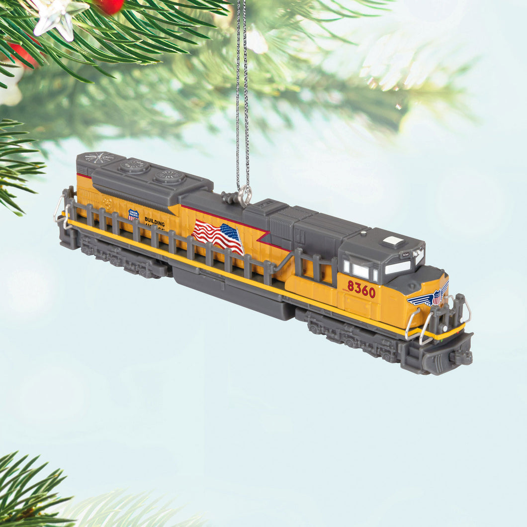 Lionel® Trains Union Pacific Legacy SD70ACE Metal Ornament - 29th in the Lionel Trains Series