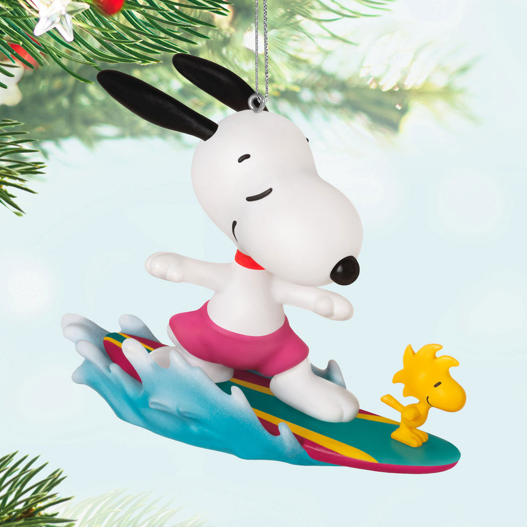 Peanuts® Spotlight on Snoopy Surf's Up! Ornament -27th in the Spotlight on Snoopy Series