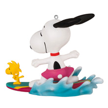 Load image into Gallery viewer, Peanuts® Spotlight on Snoopy Surf&#39;s Up! Ornament -27th in the Spotlight on Snoopy Series
