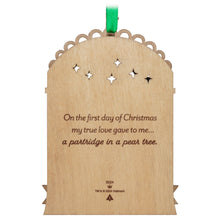 Load image into Gallery viewer, Twelve Days of Christmas Papercraft Ornament- NEW FIRST IN SERIES
