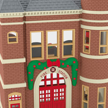 Load image into Gallery viewer, Keepsake Korners Firehouse -42nd in the Nostalgic Houses and Shops series
