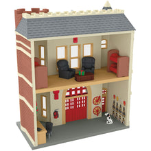 Load image into Gallery viewer, Keepsake Korners Firehouse -42nd in the Nostalgic Houses and Shops series
