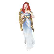 Load image into Gallery viewer, Christmas Angels Guidance Metal Ornament
