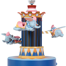 Load image into Gallery viewer, Disney Parks Memories 70 Years of Disneyland Dumbo the Flying Elephant Musical Ornament With Light and Motion - 1st in Disney Park series
