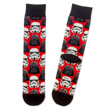 Load image into Gallery viewer, Hallmark Star Wars™ Darth Vader™ and Stormtrooper™ Helmet Novelty Crew Socks
