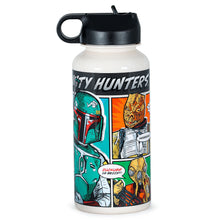 Load image into Gallery viewer, NEW-Star Wars Bounty Hunters Comic-Style Water Bottle
