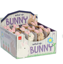 Load image into Gallery viewer, Aurora® Toys - 3"  White  Wind-Up Bunny
