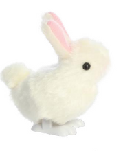 Load image into Gallery viewer, Aurora® Toys - 3"  White  Wind-Up Bunny

