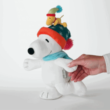 Load image into Gallery viewer, Peanuts® Snoopy Ice Skating Plush With Sound and Motion, 12"
