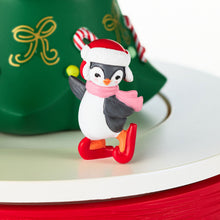 Load image into Gallery viewer, Magic Snowman Village Musical Bakery and Baker Tabletop Decorations With Light, Set of 2
