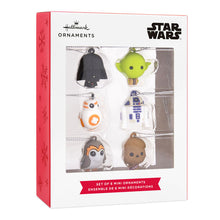 Load image into Gallery viewer, Mini Star Wars™ Shatterproof Hallmark Ornaments, Set of 6
