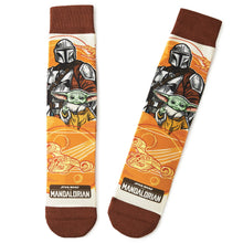 Load image into Gallery viewer, Star Wars: The Mandalorian™ and Grogu™ Novelty Crew Socks
